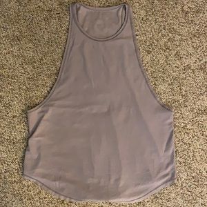 LULULEMON gray muscle tank. Size medium.